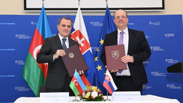 Azərbaycan və Slovakiya arasında yeni saziş İMZALANDI