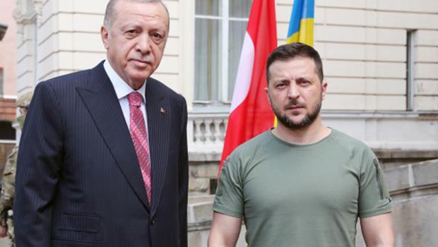 Zelenski Ərdoğanı Zaporojye AES üçün yaranmış risklər barədə MƏLUMATLANDIRDI - FOTO 