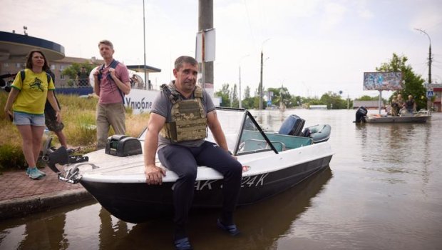 BMT: Kaxovka bəndinin dağıdılması nəticəsində 16 min adam zərər çəkib - FOTO 
