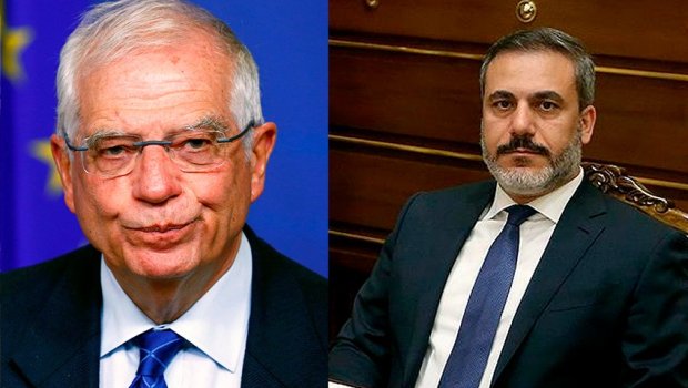 Hakan Fidan Jozep Borellə Türkiyə-Aİ əlaqələrini MÜZAKİRƏ EDİB 