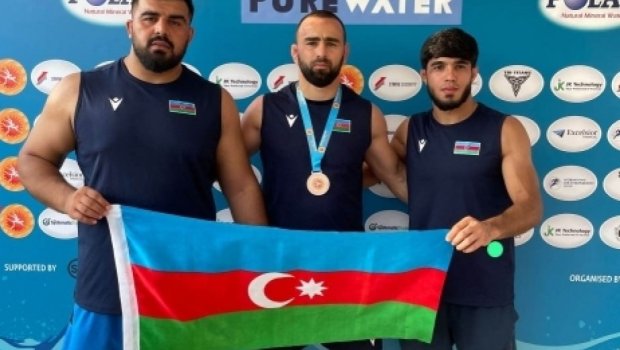 Çimərlik güləşçilərimiz Dünya Çimərlik Oyunlarına lisenziya qazandılar