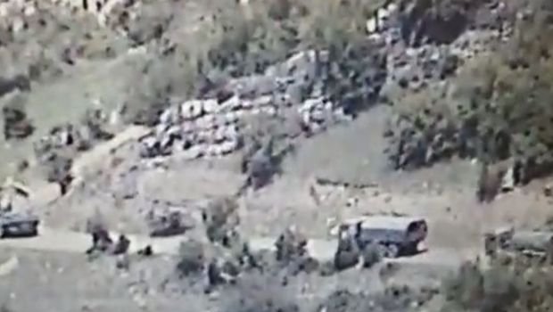 Separatçılar Xankəndi-Xəlfəli yolu ilə yenə SİLAH DAŞIYIR - ANBAAN VİDEO