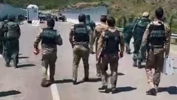 Laçında hərbçimizə atəş açılan yerdən YENİ GÖRÜNTÜLƏR - VİDEO