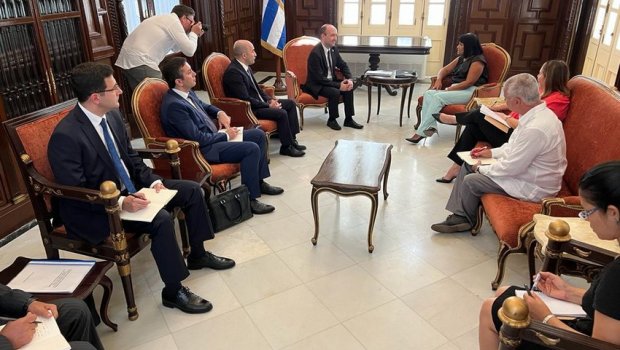 Azərbaycanın XİN başçısının müavini Kubanın xarici işlər naziri ilə görüşüb