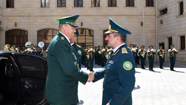 Latviya Dövlət Sərhəd Mühafizəsinin rəisi AZƏRBAYCANDA - FOTO 