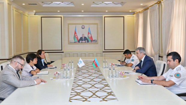 DMX-də BMT-nin Qaçqınlar üzrə Ali Komissarlığının Azərbaycandakı nümayəndəliyinin rəhbəri ilə görüş olub