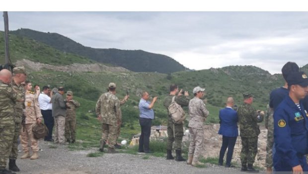 Xarici diplomatlar Zabuxda olublar - FOTO 