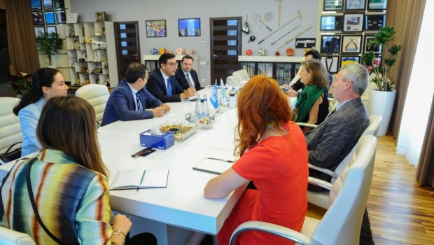 Fərid Qayıbov YUNESKO nümayəndə heyətini qəbul edib - FOTO 