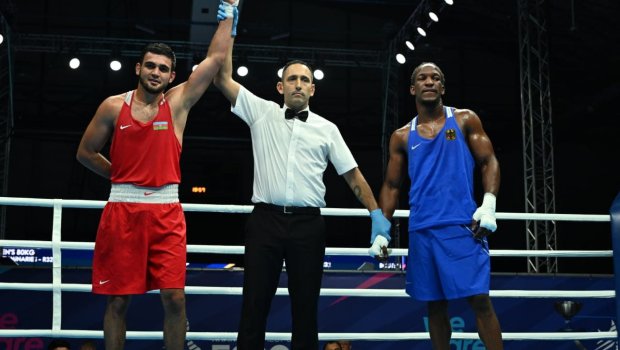 Dünya çempionumuz Avropa Oyunlarında mübarizəni dayandırdı