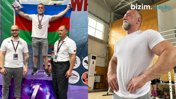 İdmançımız Namiq Cəfərovdan yeni DÜNYA REKORDU  – FOTO/VİDEO 