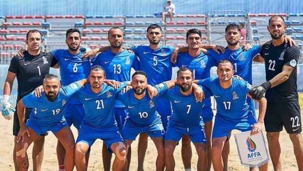 Avropa Oyunları: Azərbaycanın çimərlik futbolu yığması 5-ci yeri tutub