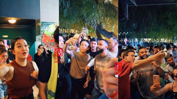 Azərbaycanlı bloqer Qazaxıstanda fanat seli ilə QARŞILAŞDI - VİDEO
