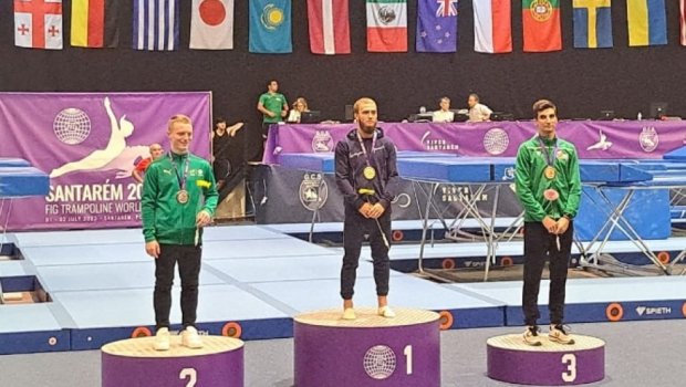 Gimnastımız dünya kuboku yarışlarının qalibi oldu