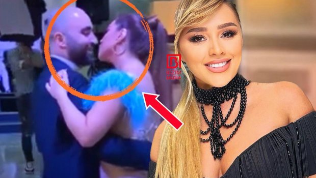 Ərinin dodağından öpən Xatirəni tənqid etdilər - VİDEO