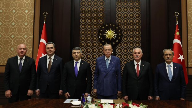 Ərdoğan Azərbaycan Ali Məhkəməsinin sədrini qəbul edib - FOTO 