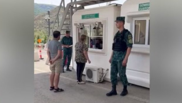 Qarabağın erməni sakinləri “Laçın” buraxılış-məntəqəsindən maneəsiz keçiblər - VİDEO 