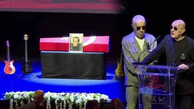 Özkan Uğur son mənzilə yola salındı - FOTO/VİDEO