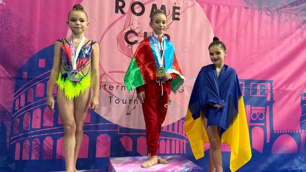 Zaqatalalı gimnast beynəlxalq turnirin qalibi oldu - FOTO