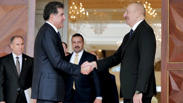 Bərzani İlham Əliyevlə görüşündən YAZDI – FOTO  