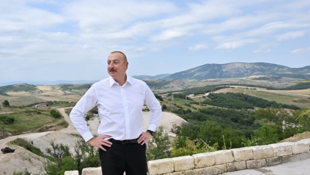 Prezident Xocalının Çanaqçı və Sığnaq kəndlərində - FOTO