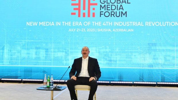 İlham Əliyev Media Forumunda ermənilərin Qarabağa köçürülmə tarixini XATIRLATDI 