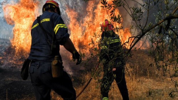Yunanıstanda meşə yanır: 19 min insan təxliyə edildi
