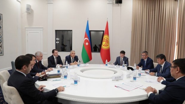 Azərbaycan və Qırğızıstan arasında əməkdaşlıq üzrə protokol İMZALANDI - FOTO