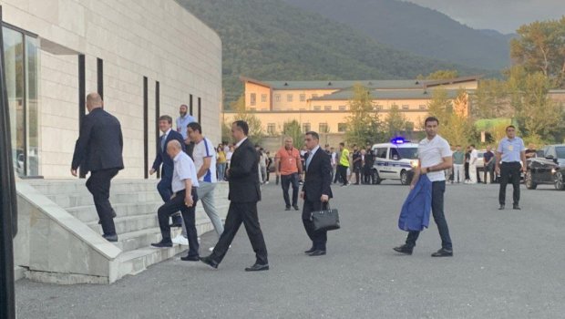 Kəmaləddin Heydərov futbol matçında - FOTO 