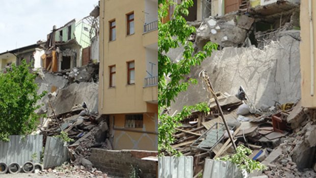 Türkiyədə bina UÇDU: Xəsarət alanlar var 