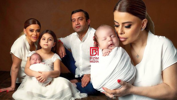 Nigar İbrahimova ilk dəfə körpəsinin üzünü GÖSTƏRDİ - FOTOSESSİYA 