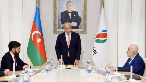 SOCAR-a yeni təyin olunan vitse-prezidentlərlə görüş KEÇİRİLİB - FOTO