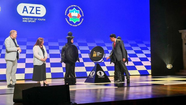 Şahmat üzrə Dünya Kubokunun açılış mərasimi keçirildi - FOTO 