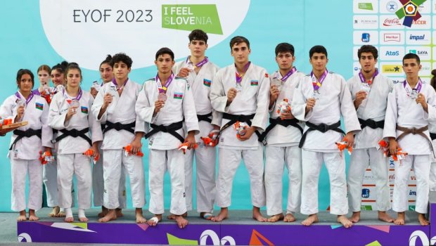 Cüdoçularımız Avropada liderlik mövqeyini bir daha təqsdiqlədi - FOTO