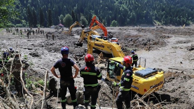 Gürcüstanda sürüşmə zonasında ölənlərin sayı artdı