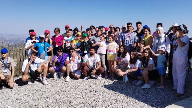 Ukraynalı uşaqlar Şamaxıya SƏFƏR EDİB - FOTO