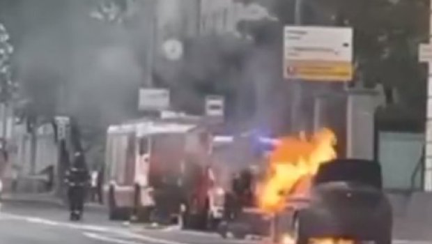 Putinin BMW-si ALIŞDI - ANBAAN VİDEO 