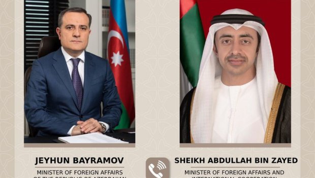 Azərbaycan və BƏƏ XİN başçıları arasında telefon danışığı olub