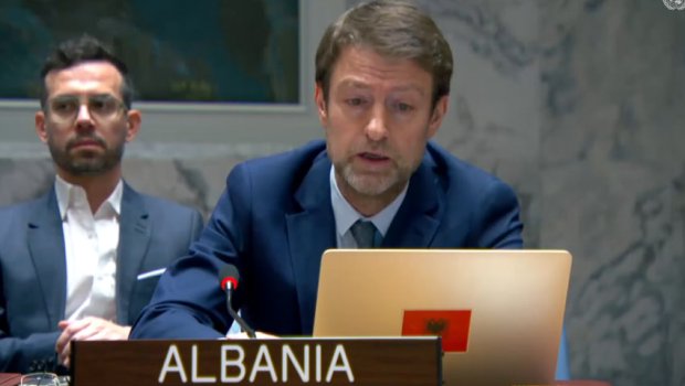 Albaniyalı nümayəndə: Söhbət humanitar məsələdən gedirsə, Xankəndi - Ağdam yolunu nəzərdən keçirmək olar