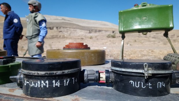 Ermənistan Rusiyanı mina ilə təmin edir - FOTOFAKT
