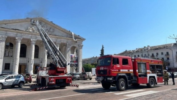 Çerniqovun mərkəzi “İsgəndər” tipli raketlə vurulub