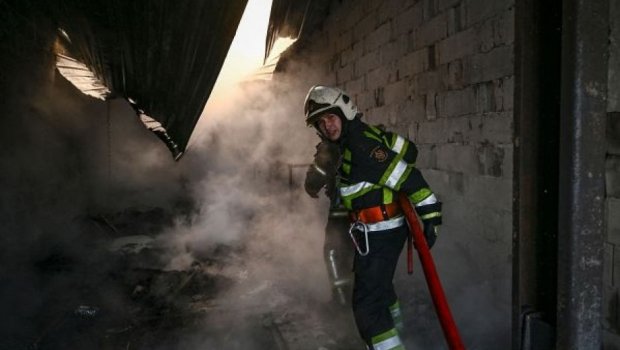 Kiyevdə DİN-in binasında partlayış oldu - 4 nəfər öldü