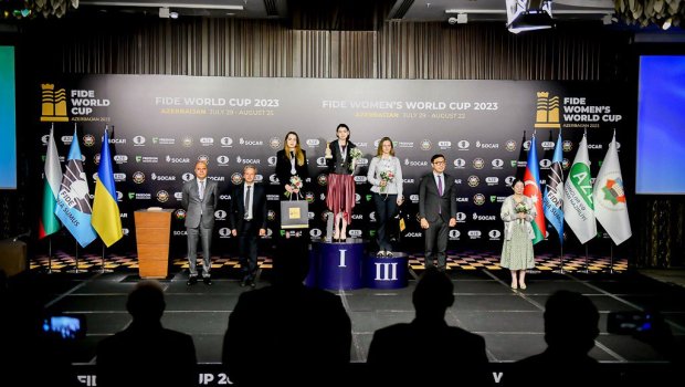 Bakıda qadın şahmatçıların dünya kuboku başa çatdı - FOTO