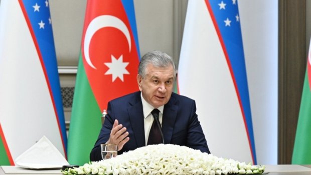 Şavkat Mirziyoyev: Azərbaycan və Özbəkistan münasibətləri üçün Heydər Əliyev əlindən gələni edib”