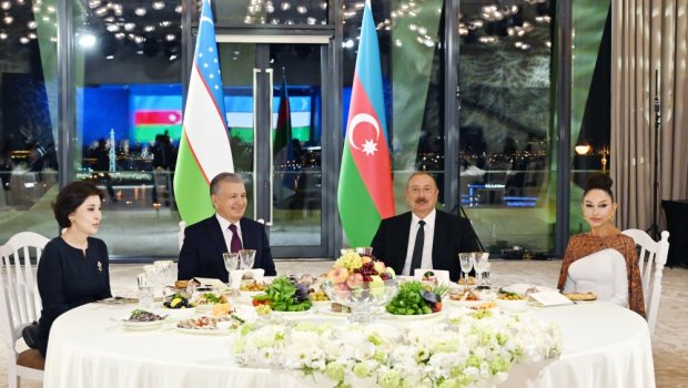 Ali qonağın şərəfinə verilən ziyafətdən FOTOLAR 