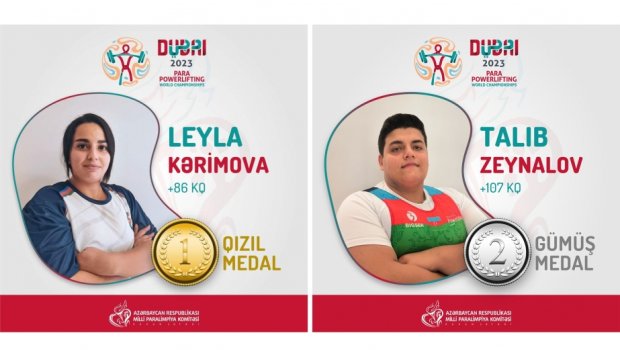 İdmançılarımız Avropa rekordunu yeniləyərək medallar qazanıb