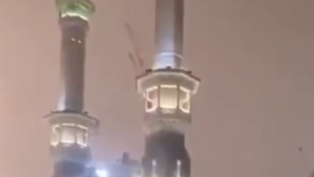 Şiddətli leysan və külək Məkkəyə 