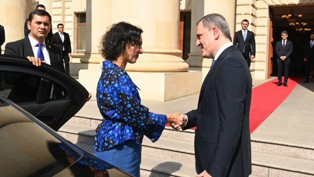 XİN belçikalı nazirin səfəri ilə bağlı məlumat yayıb - FOTO