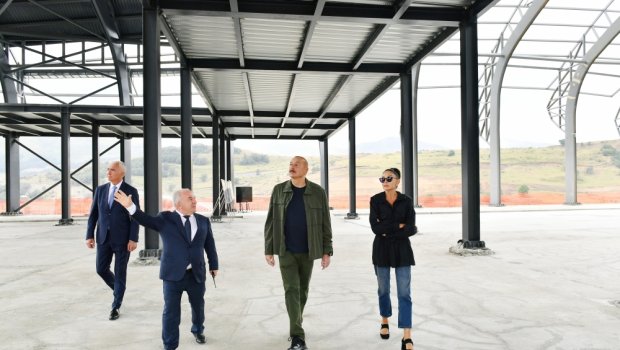 İlham Əliyev və Mehriban Əliyeva Laçın rayonuna SƏFƏR ETDİLƏR - FOTO