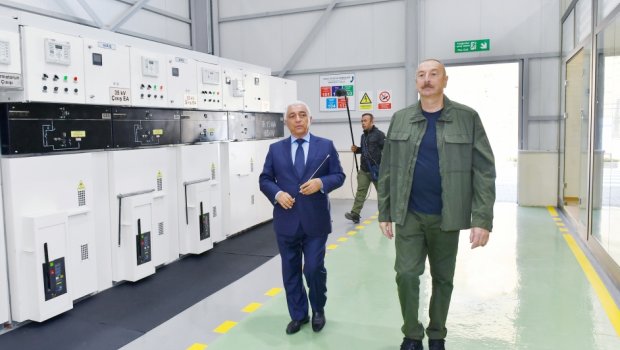 Kəlbəcərdə “Çıraq-1” və “Çıraq-2” Kiçik Su Elektrik stansiyalarının açılışı olub - FOTO/VİDEO