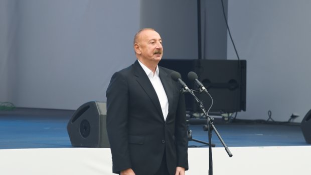 İlham Əliyevdən Laçındakı sərhəd-buraxılış məntəqəsi ilə bağlı MÜHÜM AÇIQLAMA - VİDEO